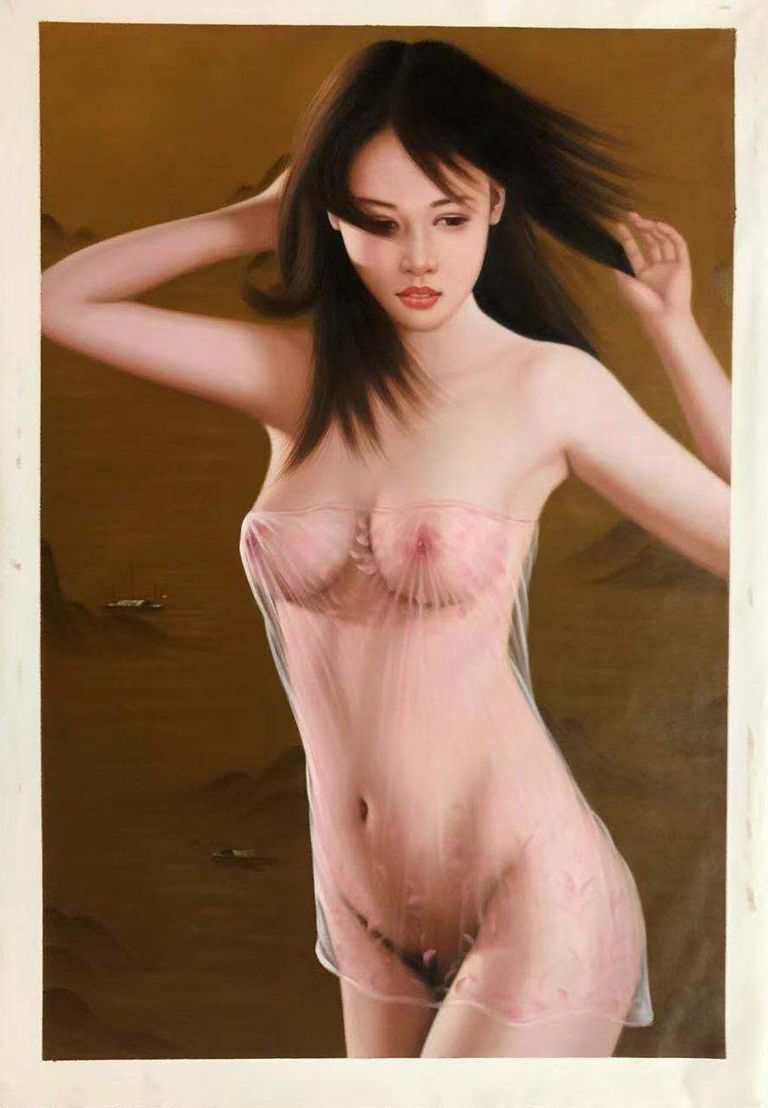 Zeng Xinwei - Female Nude Character