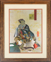 Utagawa Toyokuni (after) 'Genji's aftermath'