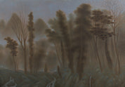 Autumn Fog Cage Smoke Picture