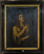 (After)Titian, 'Repentant Mary Magdalene' -  Renaissance Religious Scene