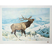 Charles Fracé - "The Challenger" - Limited Edition American Masters Foundation Print