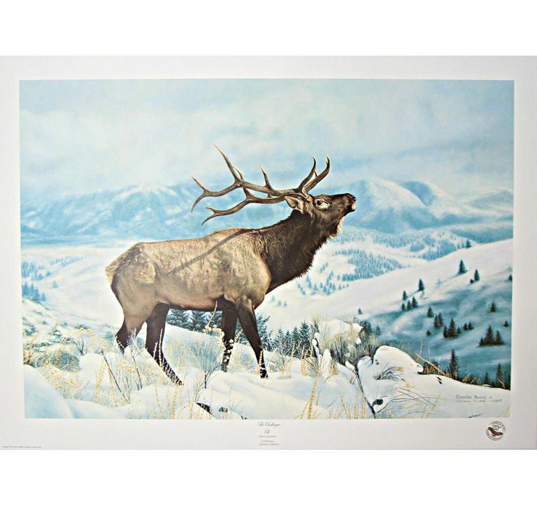 Charles Fracé - "The Challenger" - Limited Edition American Masters Foundation Print