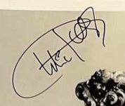 Charlie George Signed 18x12 Black &amp; White Photo – Arsenal FA Cup Legend