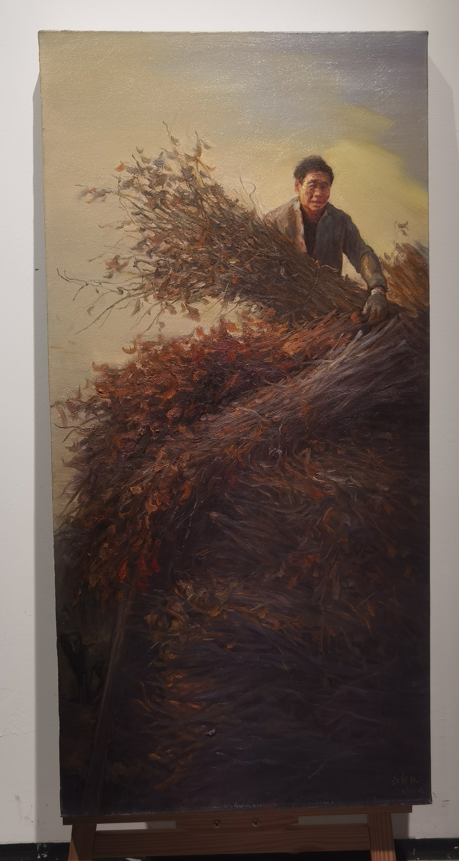 The Father on the Haystack