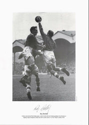 Roy Bentley Signed 11x8 Black & White Photo (Mounted on A3 Card)