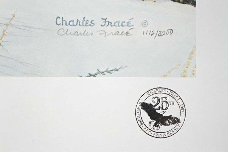 Charles Fracé - "The Challenger" - Limited Edition American Masters Foundation Print