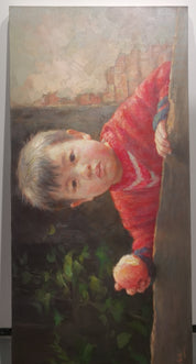 The Little Girl Eating the Apple