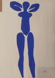 Henri Matisse, "L'Acrobate" & "Standing Blue Nude" from Verve Suite