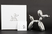 Koons Jeff, "Silver Balloondog"