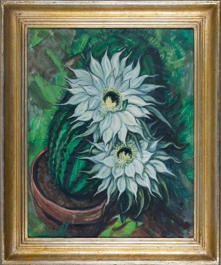 Willo Rall, "White cactus"