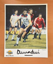 Alvin Martin Signed 10x8 Autographed Editions Page