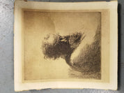 Rare Print (After) Rembrandt "Gaze of Wisdom: Rembrandt's Old Bearded Man"