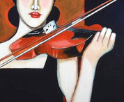 Silvia Sartelet, Women With Violin