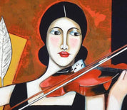 Silvia Sartelet, Women With Violin