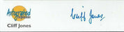Cliff Jones Signed 10x8 Autographed Editions Page