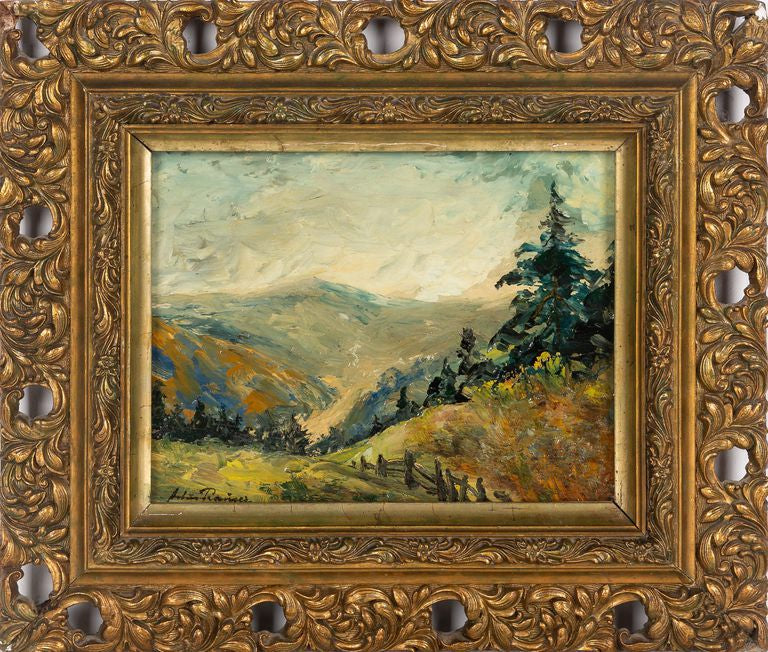 Artur Prauser 'Mountain Landscape (Gebirgslandschaft)'