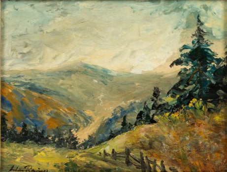 Artur Prauser 'Mountain Landscape (Gebirgslandschaft)'