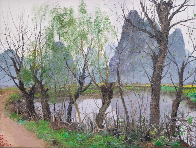 Lantao Xie 'Spring dawn on the embankment'