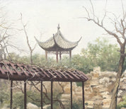 Chen Shaoli 'Nanjing landscape' - Contemporary Chinese Landscape Painting