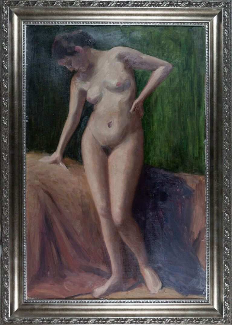 Paul Wilhelm, "Standing Nude"