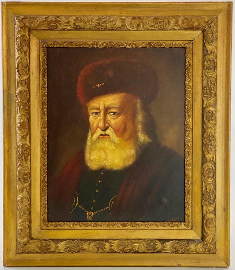 Portrait of Rabbi, Rabbi H.J. Topman