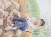 Girl on the Rock