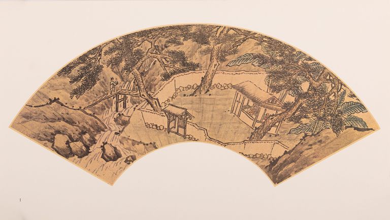 Vannotti Franco, Wang Jiqian - "Chinese Fan Paintings Collected in Mo Chan Villa" (Ventagli Cinesi