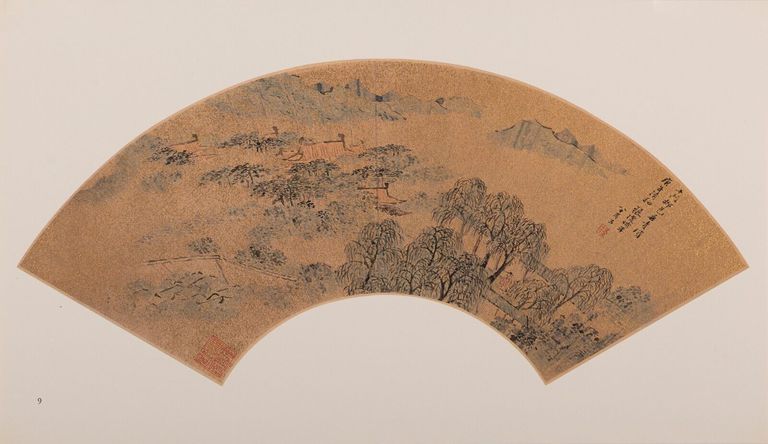 Vannotti Franco, Wang Jiqian - "Chinese Fan Paintings Collected in Mo Chan Villa" (Ventagli Cinesi