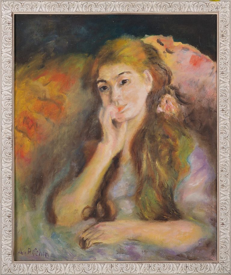 A. Rifchin, (After Renoir) - 'Portrait of a Girl'