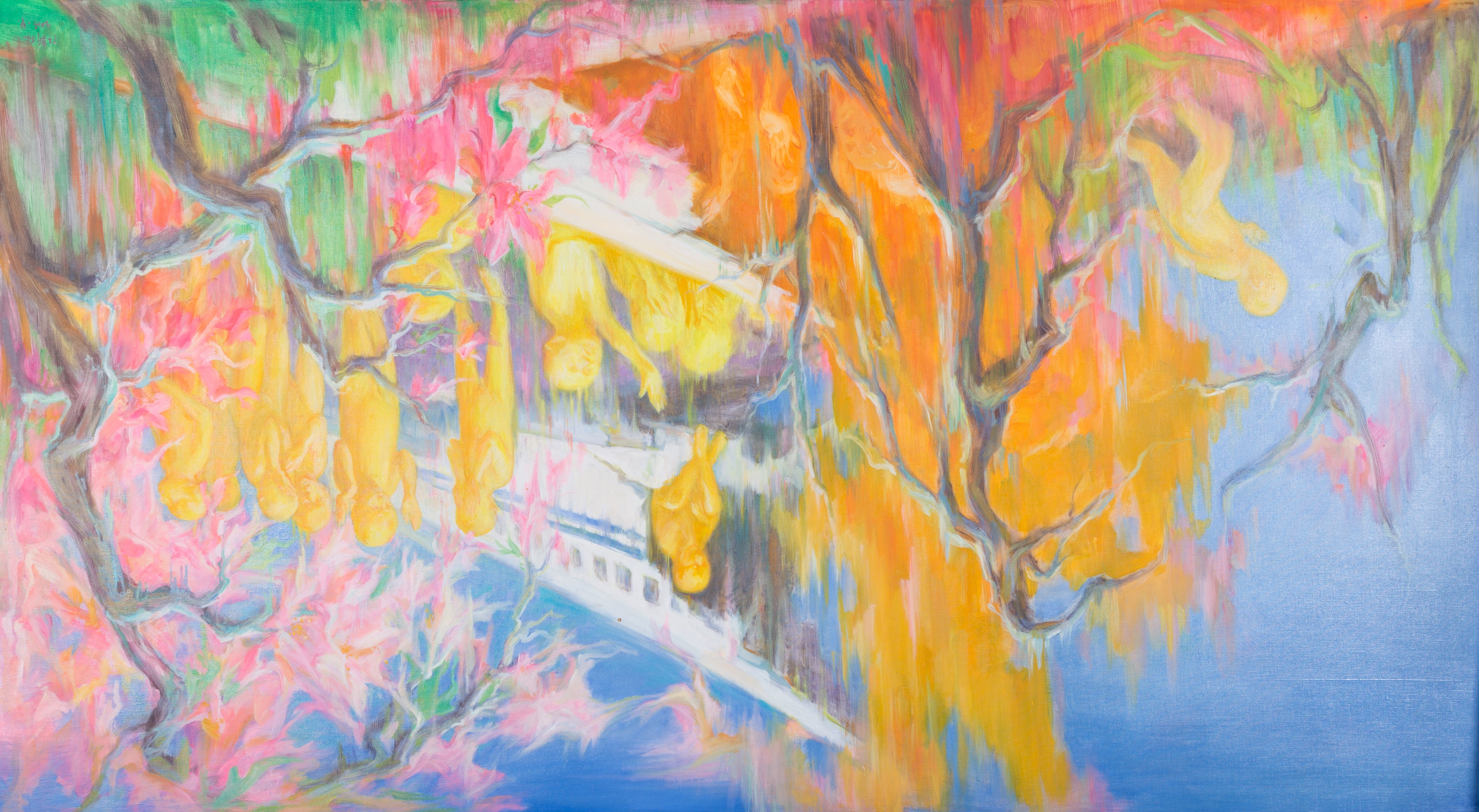 The Peach Blossom of the Passing Scenery of the Third