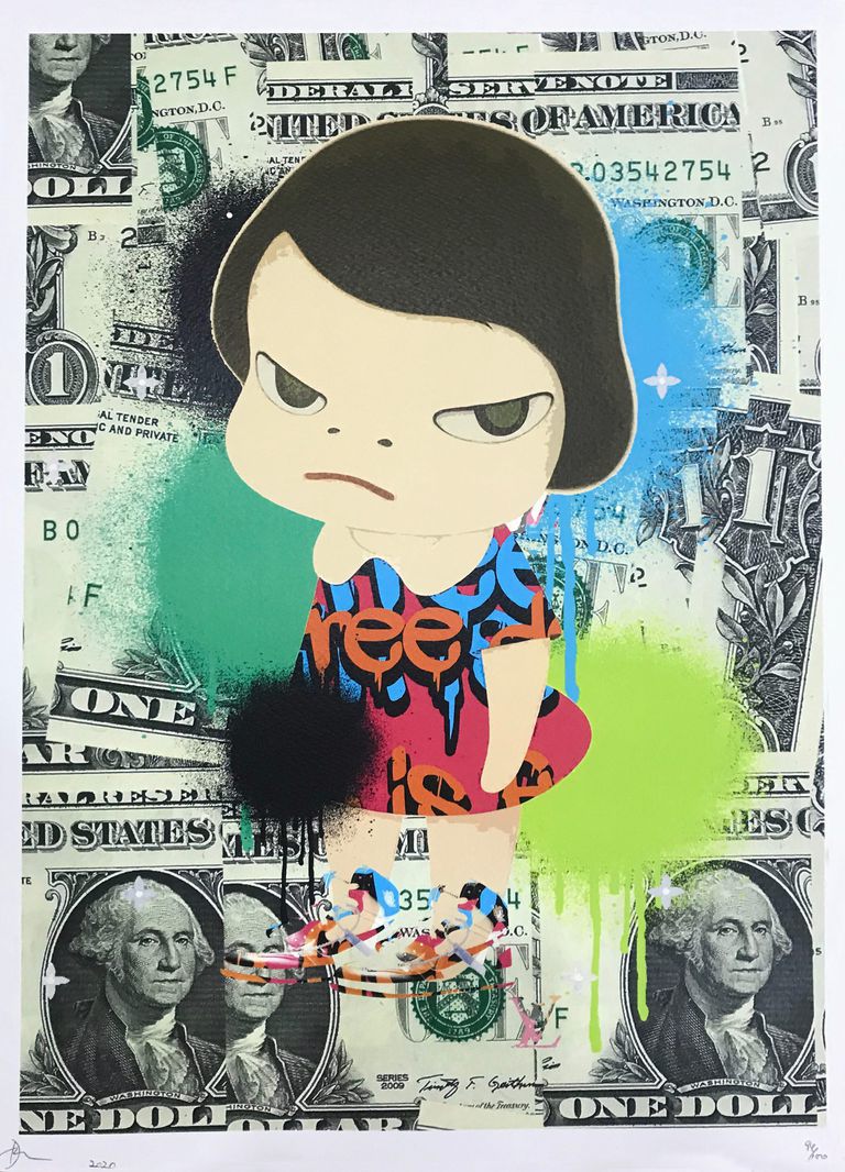 Death NYC - 'Yoshimoto Nara x Dollars'