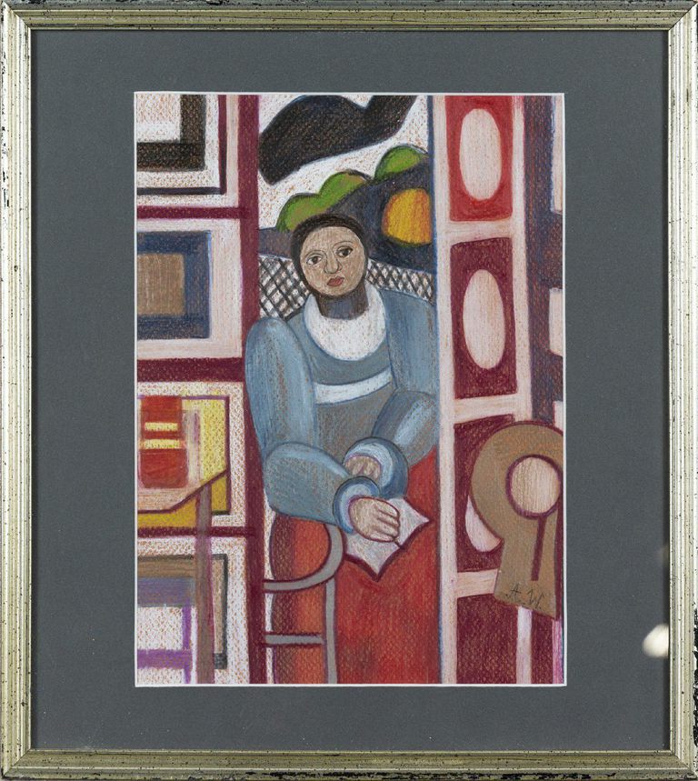 (After) Fernand Leger, 'Woman Reading'