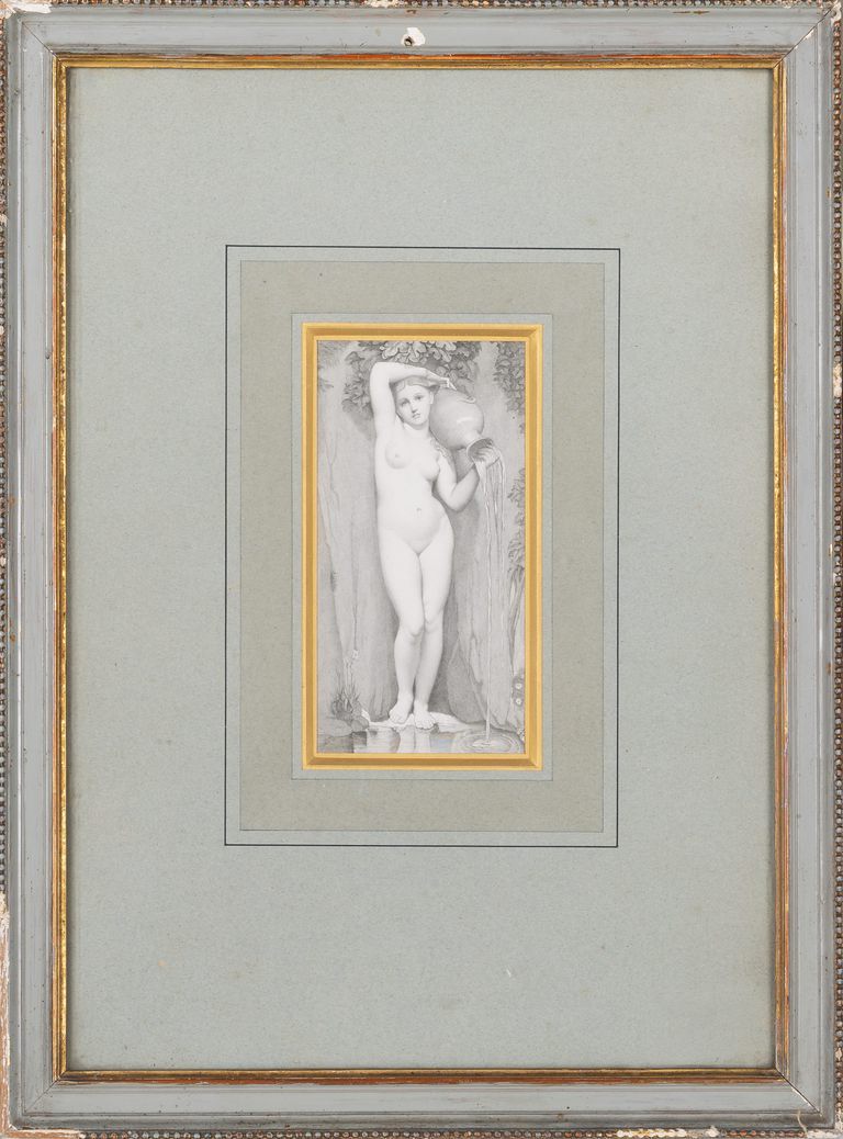 Jean Auguste Dominique Ingres(After), 'La Source'