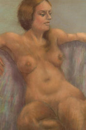 Nude portrait of a girl