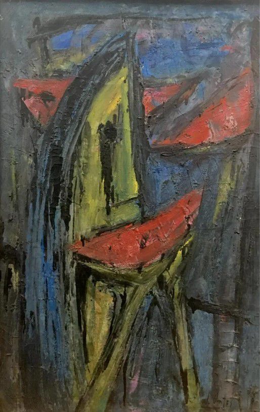 Jaime Oates Coris - Untitled Abstract Figure