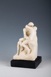 Marble Sculpture After "The Kiss" by Auguste Rodin