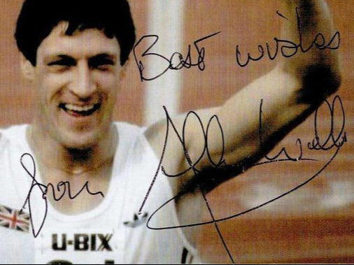 Allan Wells Signed 6 x 4 Photo – British Olympic Gold Medallist