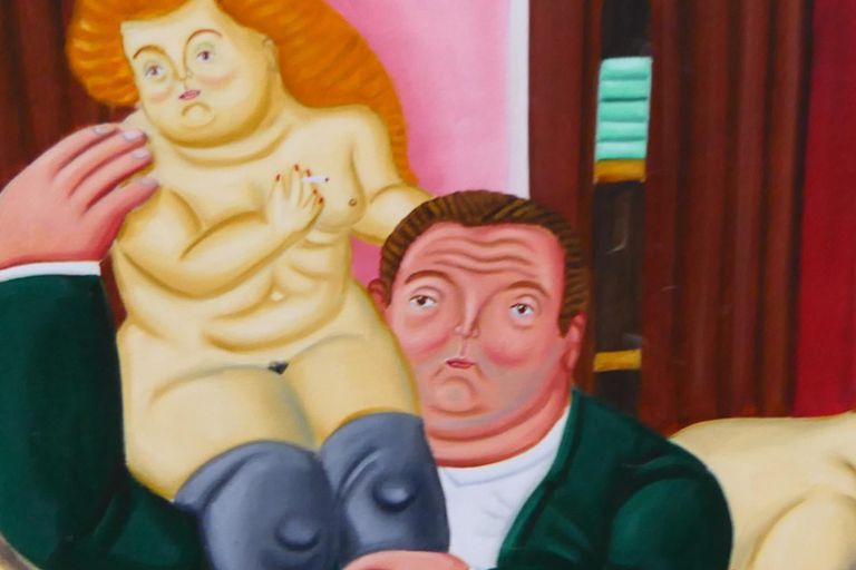 (After) Fernando Botero, "La Casa de Amanda Ramirez"