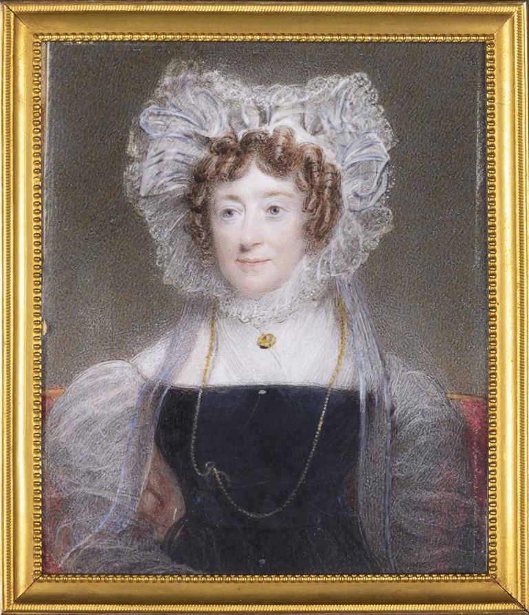 Thomas Hargreaves, "Dame à la colorette''