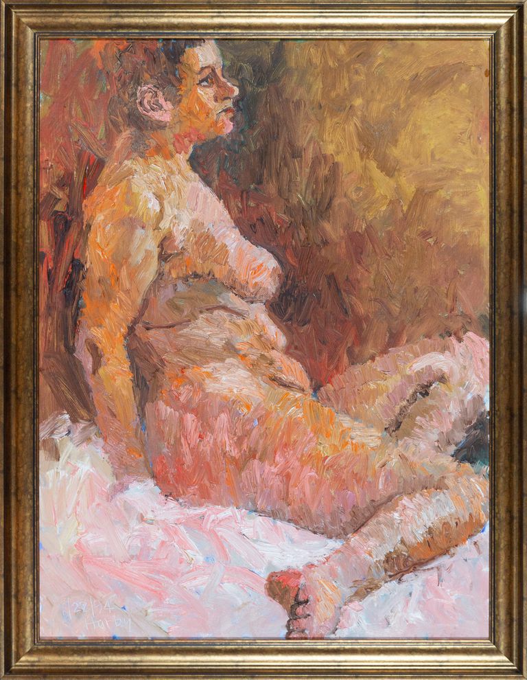 William Harby, Painterly Nude Figure