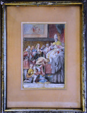 Jean Louis Bezard, "Pope gregory vii suppresses the excommunication of emperor henry iv".