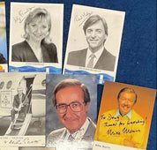TV Memorabilia Collection – 10 Signed Photos & Postcards