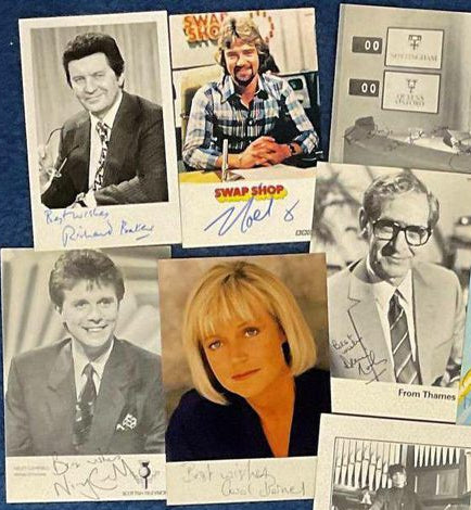 TV Entertainment Memorabilia – 10 Signed Photos