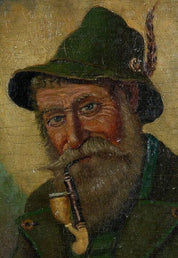 Friedrich Kottmann, "Pipe Smoker"