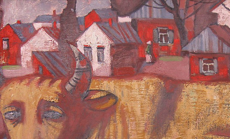 Volodymyr Nosan Cow and Calf 2015