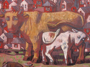 Volodymyr Nosan Cow and Calf 2015