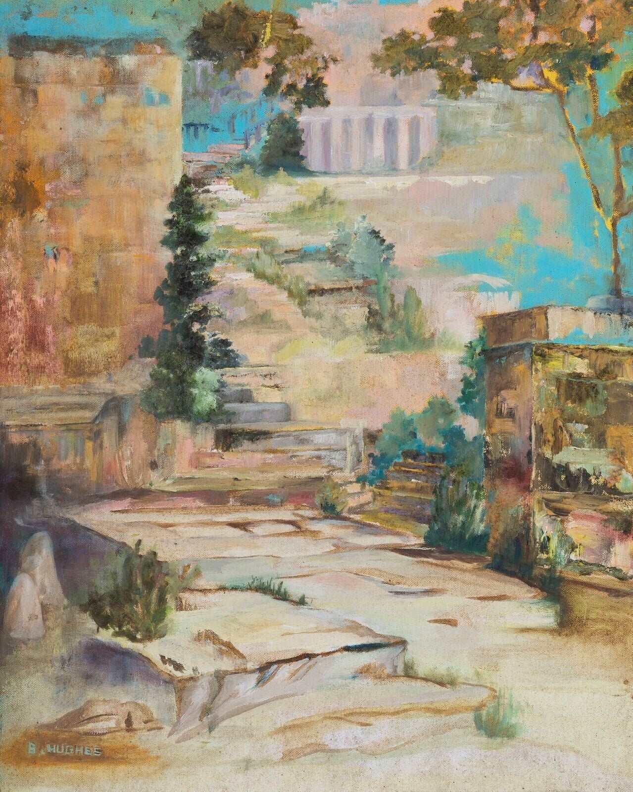 B. Hughes, "Ruins Of Greece"