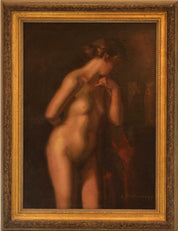 August Kroenninger 'Female Nude Diptych'