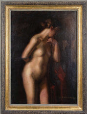 August Kroenninger 'Female Nude Diptych'