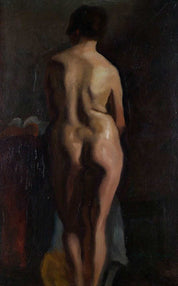 August Kroenninger 'Female Nude Diptych'